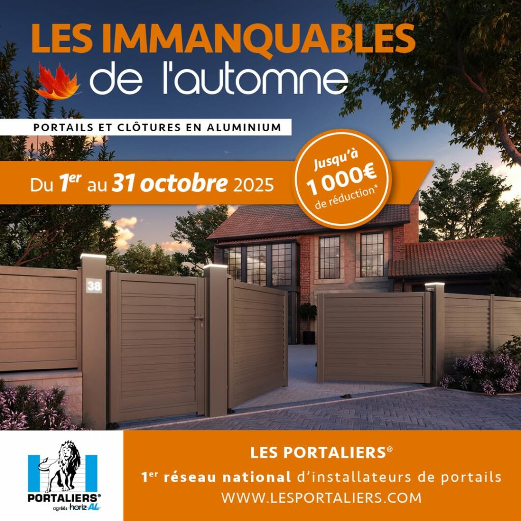 Portails et clôtures alu