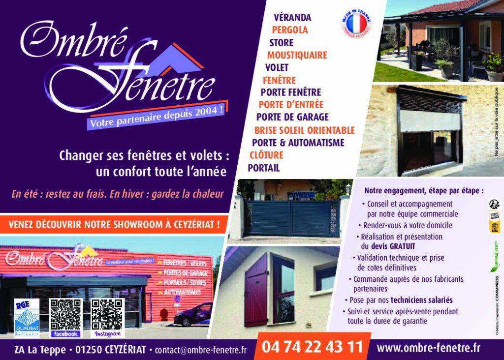 Ombré Fenêtre c'est...... tout ça !