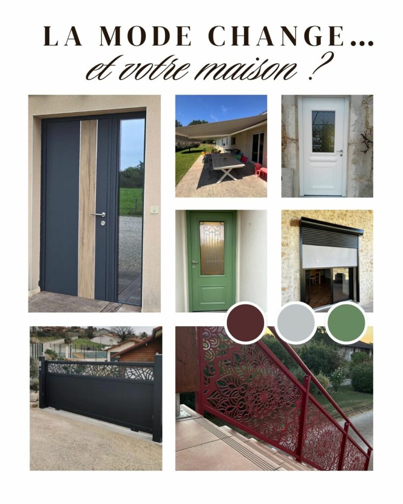 La mode change..... et votre maison ?